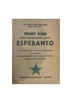 Pełny kurs międzynarodowego języka esperanto