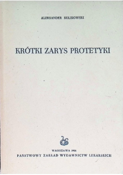 Krótki zarys protetyki