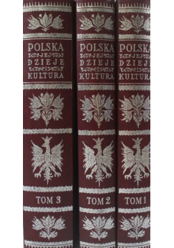 Polska Jej dzieje i kultura czasów najdawniejszych do chwili obecnej Tom 1 do 3
