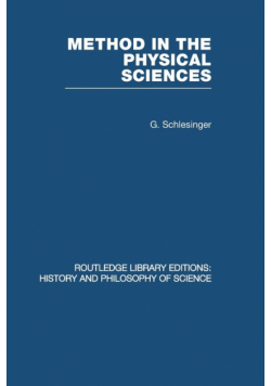 Method in the Physical Sciences