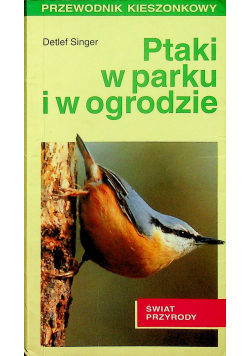 Ptaki w parku w ogrodzie