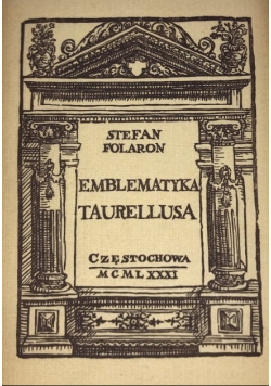 Emblematyka Taurellusa