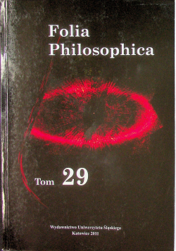 Folia philosophica tom 29