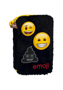 Piórnik dwukomorowy F Emoji 11 DERFORM