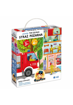 CzuCzu Puzzle Tak działa Straż pożarna 3+, 4+