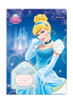 Zeszyt A5/32K linia potrójna Princess (5szt)