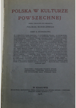 Polska w kulturze powszechnej 1918 r