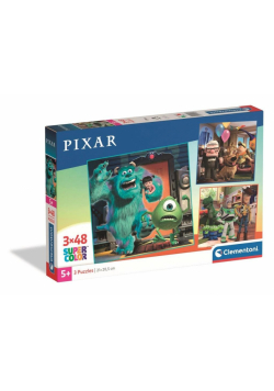 Puzzle 3x48 Super Pixar 25065