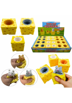 Mysz W Serze Gniotek Squishy Myszka Sensoryczna Po