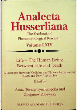Analecta Husserliana Volume LXIV