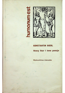 Nowy Ikar i inne poezje