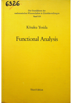 Functional Analysis
