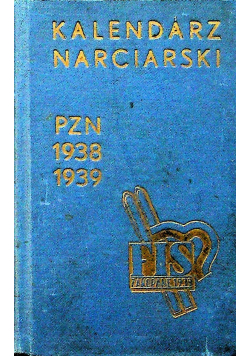 Kalendarz Narciarski PZN 1938 1938, 1938 r.