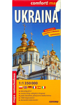 Mapa Ukraina 1 : 1 350 000
