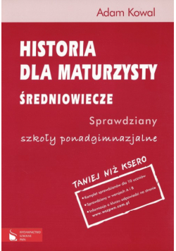 Historia dla maturzysty Średniowiecze Sprawdziany