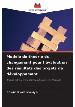 Modèle de théorie du changement pour l'évaluation des résultats des projets de développement