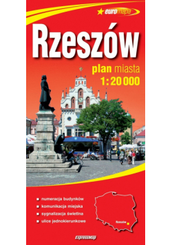 Rzeszów plan miasta 1:20 000