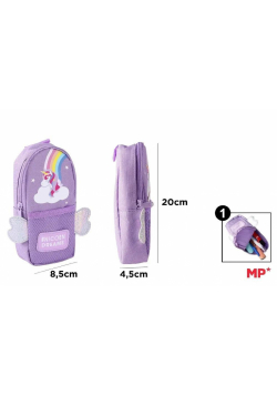 Piórnik Unicorn 200x85x45mm