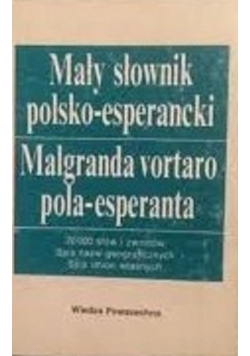 Mały słownik polsko - esperancki
