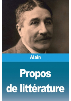 Propos de littérature