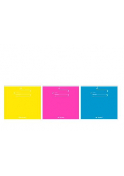 Zeszyt A5/16K kratka Color Blocking (10szt)