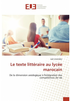 Le texte littéraire au lycée marocain