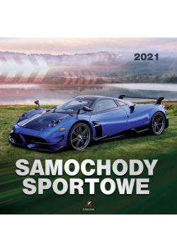 Kalendarz 2021 Ścienny Samochody sportowe