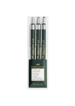 Ołówek automatyczny TK-FINE 3szt FABER CASTELL