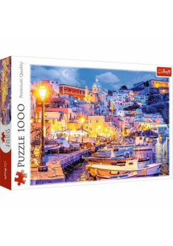 Puzzle 1000 Wyspa Procida nocą Włochy