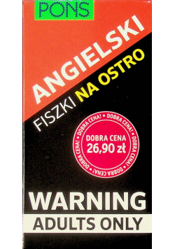 Fiszki na ostro Angielski