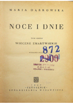 Noce i dnie Tom II 1947r.