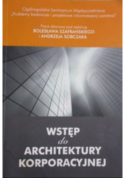 Wstęp do architektury korporacyjnej