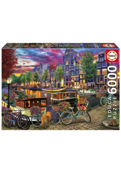 Puzzle 6000 Amsterdam Niderlandy