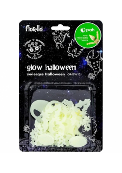 Ozdoby fluorescencyjne Halloween Fiorello 18 szt.mix GR-GW13