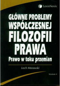 Główne problemy współczesnej filozofii prawa