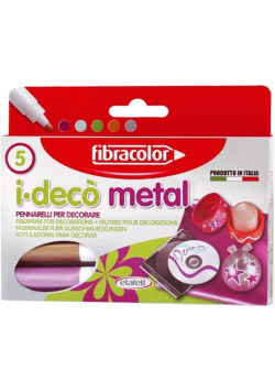 Mazaki I-deco Metal 5 kol. FIBRACOLOR
