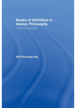 Books of Definition in Islamic Philosophy