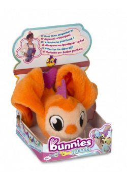 Bunnies friends Króliczek z magnesem pluszowy