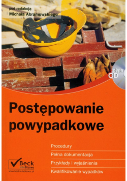 Postępowanie powypadkowe z płytą CD