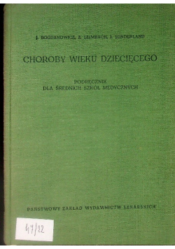 Choroby wieku dziecięcego