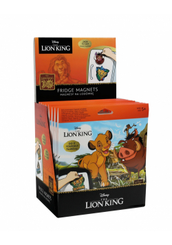 Magnes na lodówkę Lion king 1szt.mix