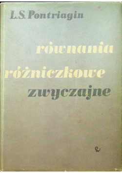 Równania różniczkowe zwyczajne
