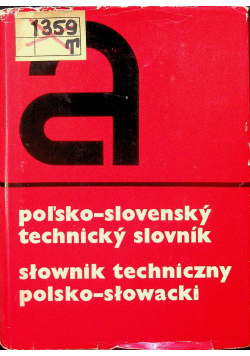 Słownik techniczny polsko słowacki