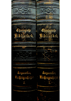 Theologische Bibliothek Handbuch der allgemeinen Kirchengeschichte 2 tomy ok 1885 r.