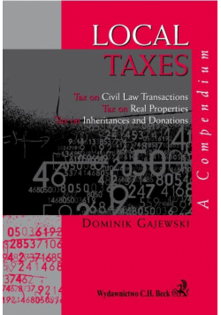 Gajewski Dominik - Local Taxes A compendium