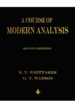 A Course of Modern Analysis