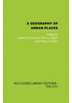A Geography of Urban Places