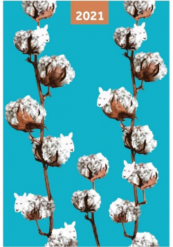 Kalendarz 2021 A6 tygodniowy Cotton NARCISSUS