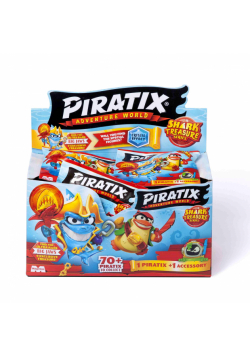 Piratix Shark Treasure One Pack 1szt.mix
