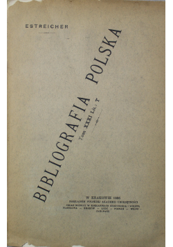 Bibliografia Polska tom XXXI 1936 r.